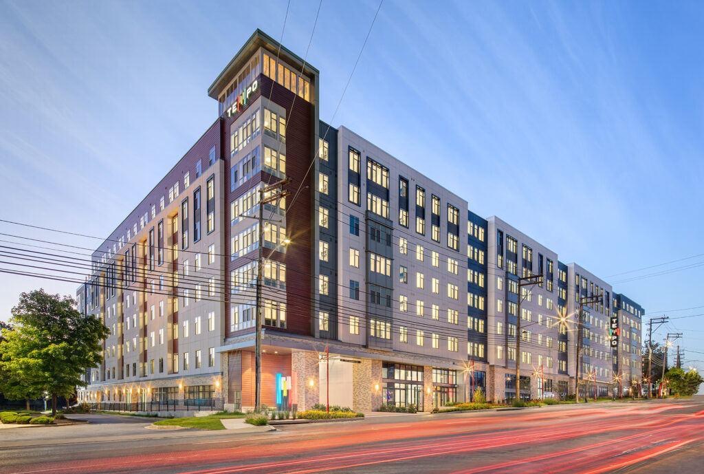 Exterior image of Tempo College Park.